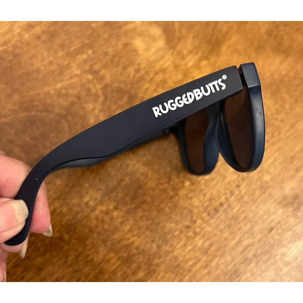 Rufflebutts Ruggedbutts Infant 0-2 yrs Polarized Sunglasses Bendable Blue